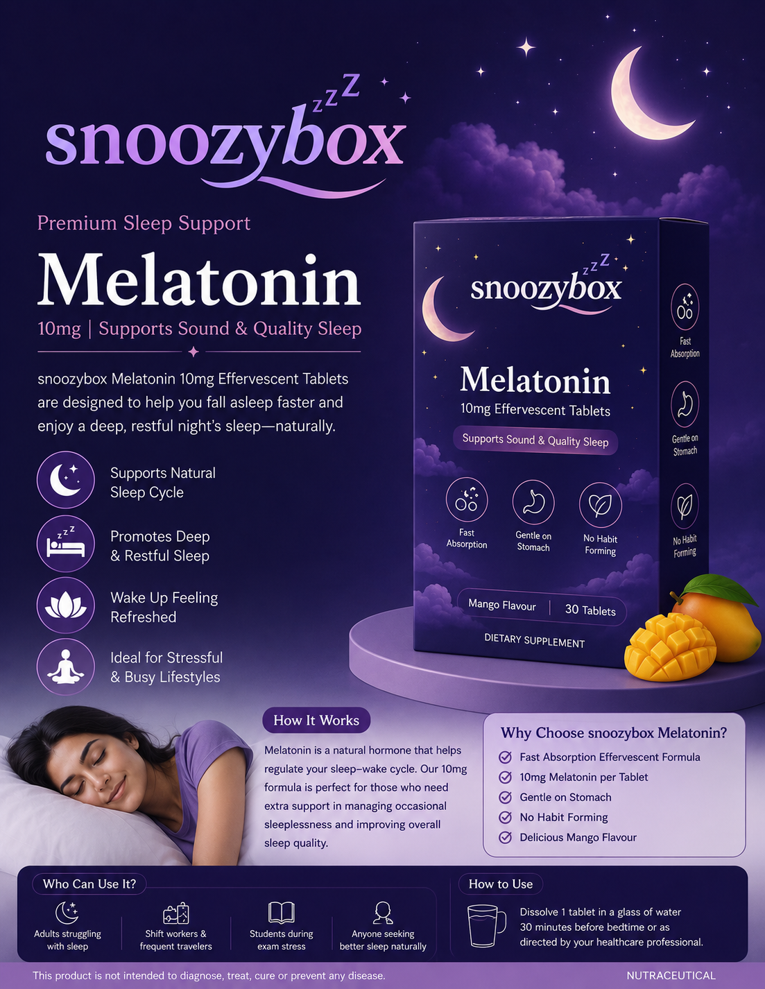 Melatonin Effervescent Tablets